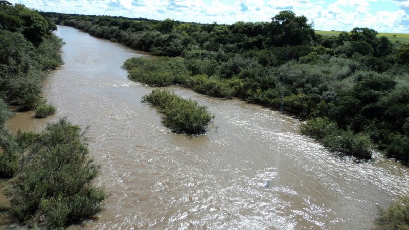 Rio Icamaquã visto da ponte