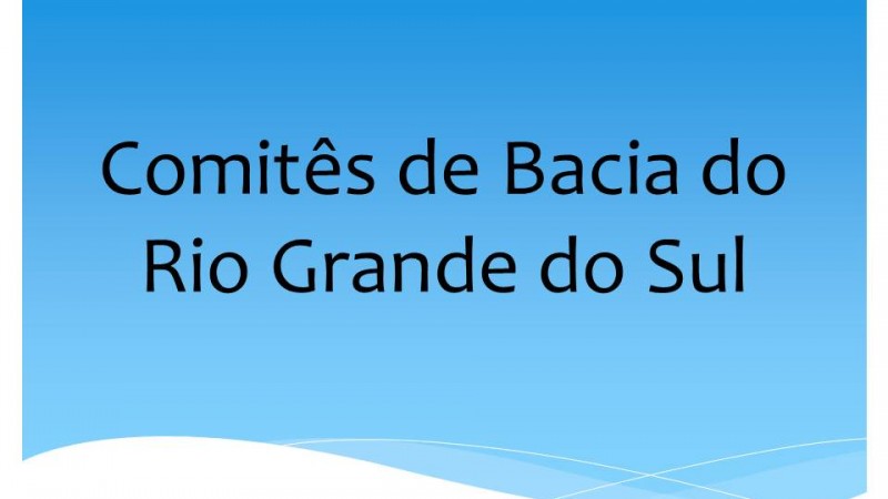 Comitês de Bacia do Rio Grande do Sul