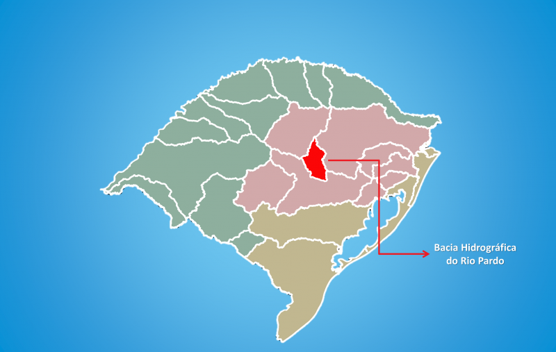 Localização da Bacia Hidrográfica do Rio Pardo