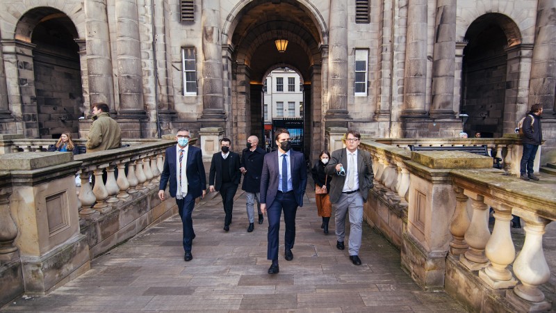 Universidade de Edimburgo foi fundada no fim do século 16.