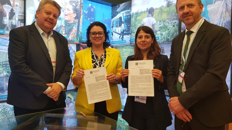 Assinatura do Termo de Cooperação aconteceu durante a programação da COP27.