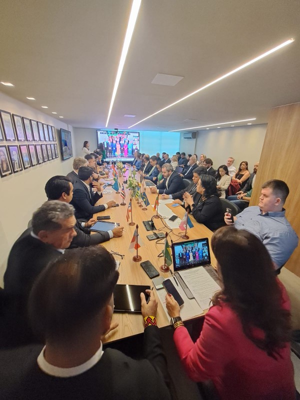 Após a assembleia geral, o encontro seguiu com a realização da 113ª Reunião Ordinária da Abema.