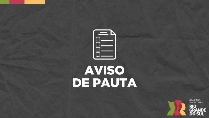 Aviso de Pauta