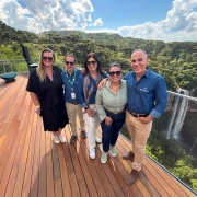 Novo Mirante da Cascata é inaugurado nesta quinta-feira (27) no Parque do Caracol, em Canela