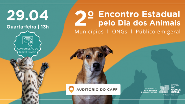 2&ordm; Encontro Estadual pelo Dia dos Animais 
